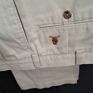 Tommy Hilfiger men's pants.  Size 36x32  color kaki.  No cuff on legs. Vintage